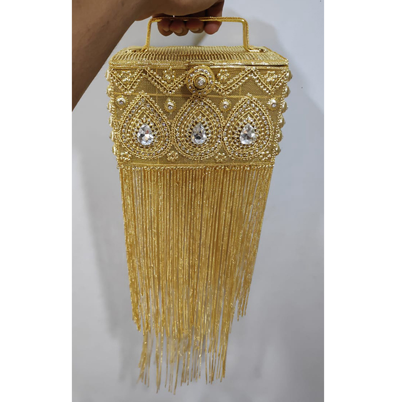Women Bags India - DOYUTIG-Pochettes longues à glands pour femmes,