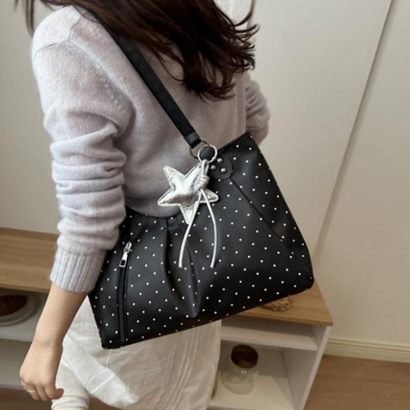 Women'S Vegan Bags - Sac fourre-tout vintage en PU, sac