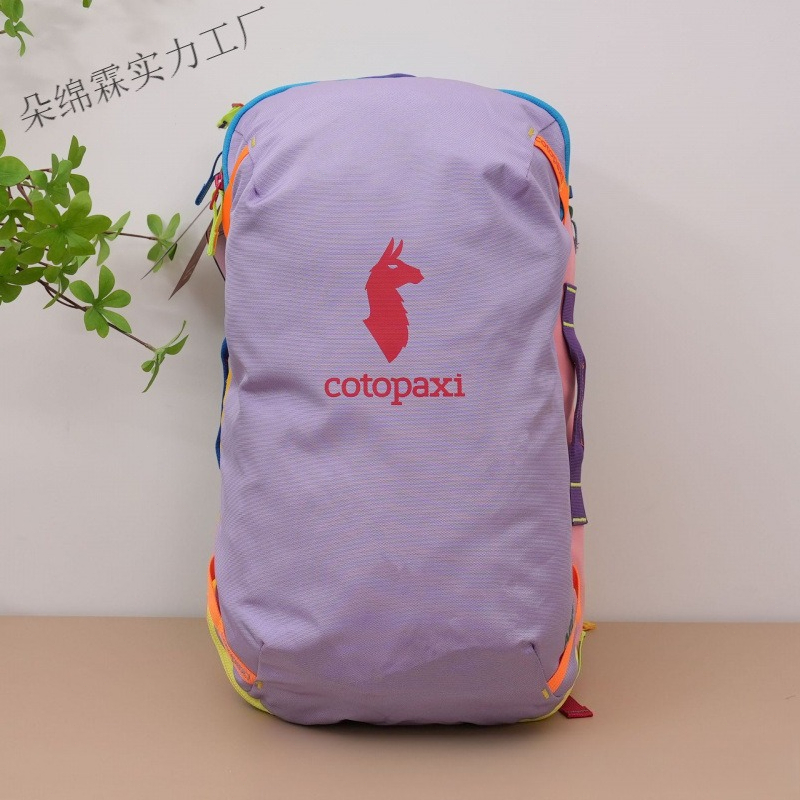 Women Bags Deals - Sac à dos imperméable bicolore pour
