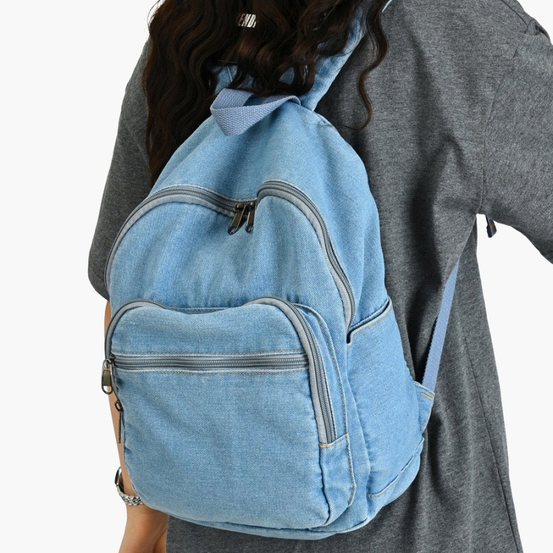 Women Bags Jeans - Sac à dos en jean pour