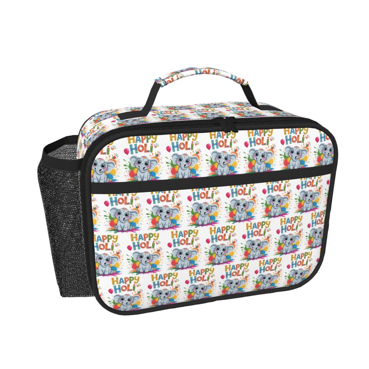 Women Bags India - Sac à déjeuner isotherme Happy Holi
