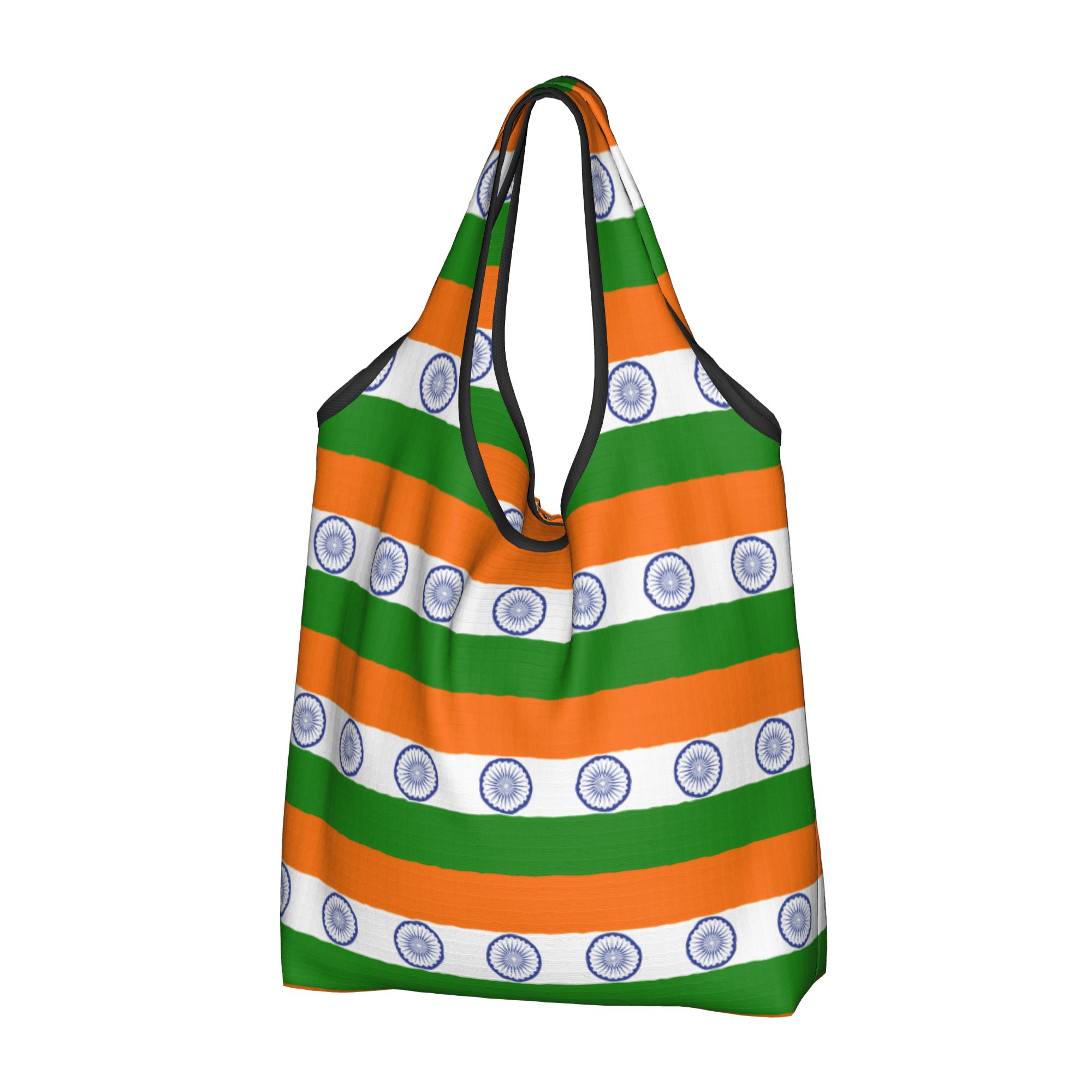 Women Bags India - Sac de courses réutilisable avec drapeau