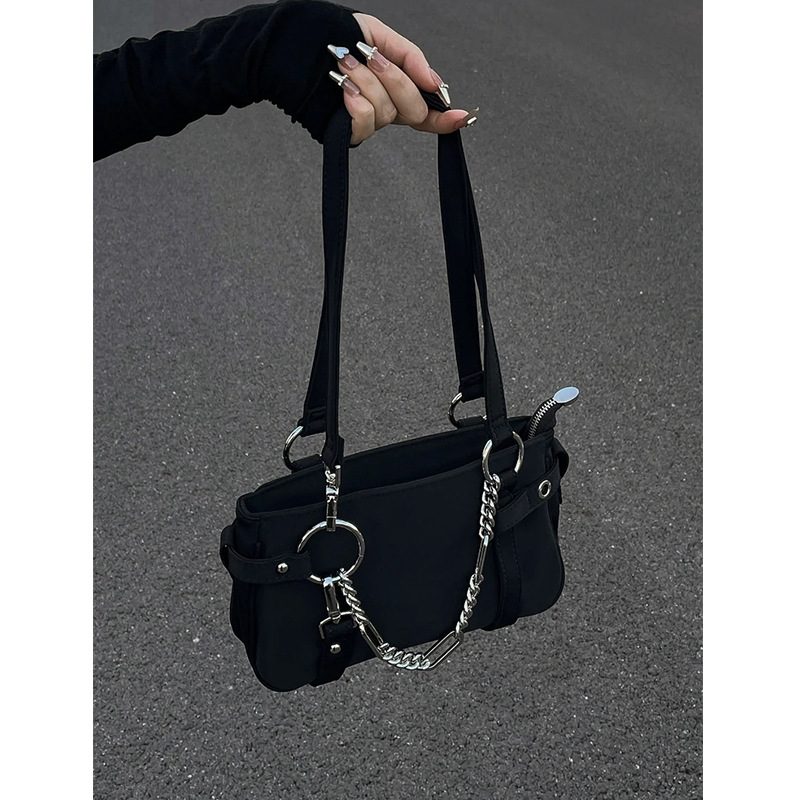 Women Bags Aldo - Sac à bandoulière carré noir Y2K