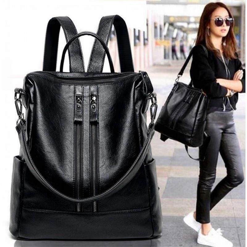 Women Bags Deals - Sac à dos d'école en cuir