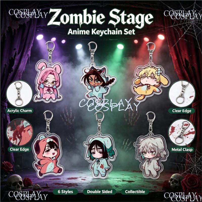 Women Bags For Gift - Porte-clés de mode Zombie Stage SUA