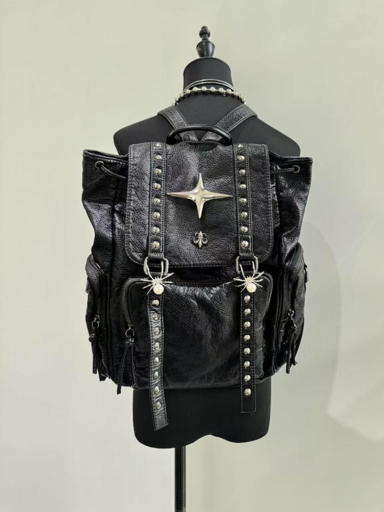 Women'S Vegan Bags - Sac à bandoulière gothique Punk en