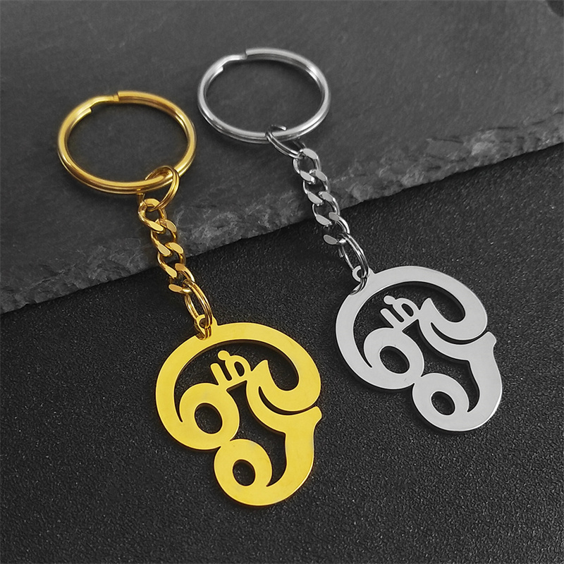 Women Bags India - Porte-clés symbole indien Tamil Om Yoga