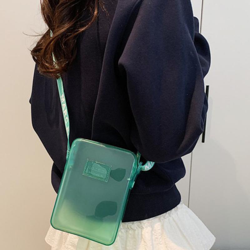Women Bags For Gift - Sac messager en PVC transparent à