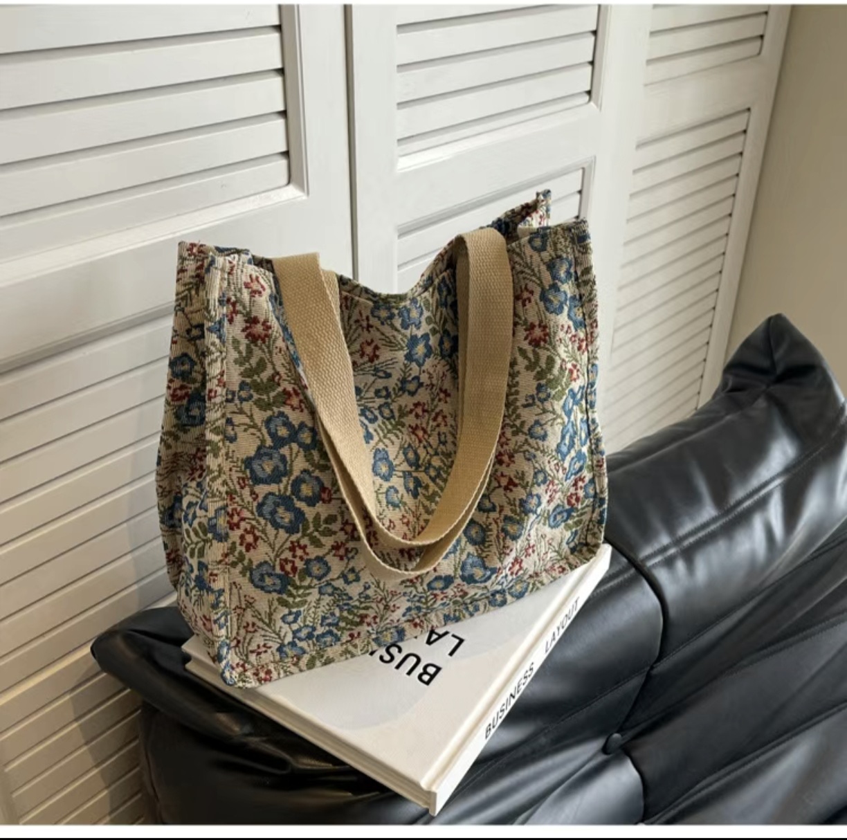 Sac fourre-tout en toile impri - Women'S Vegan Bags avis et prix