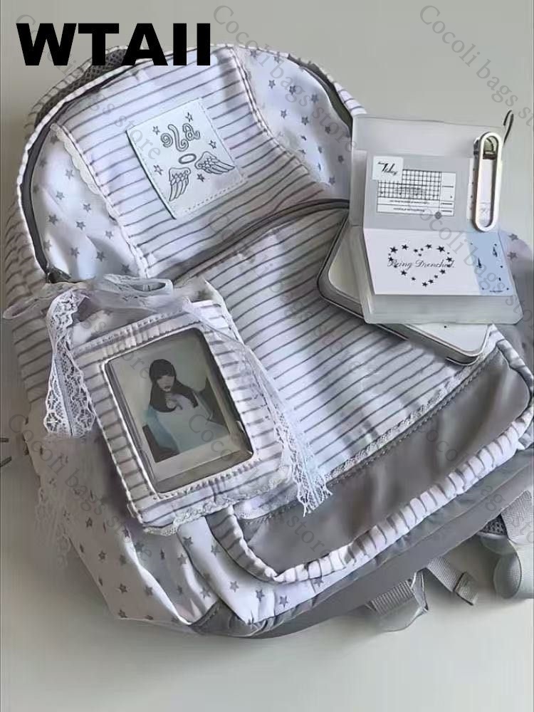 Mode rayé Dot décor sac à dos  - Women Bags Deals avis et prix