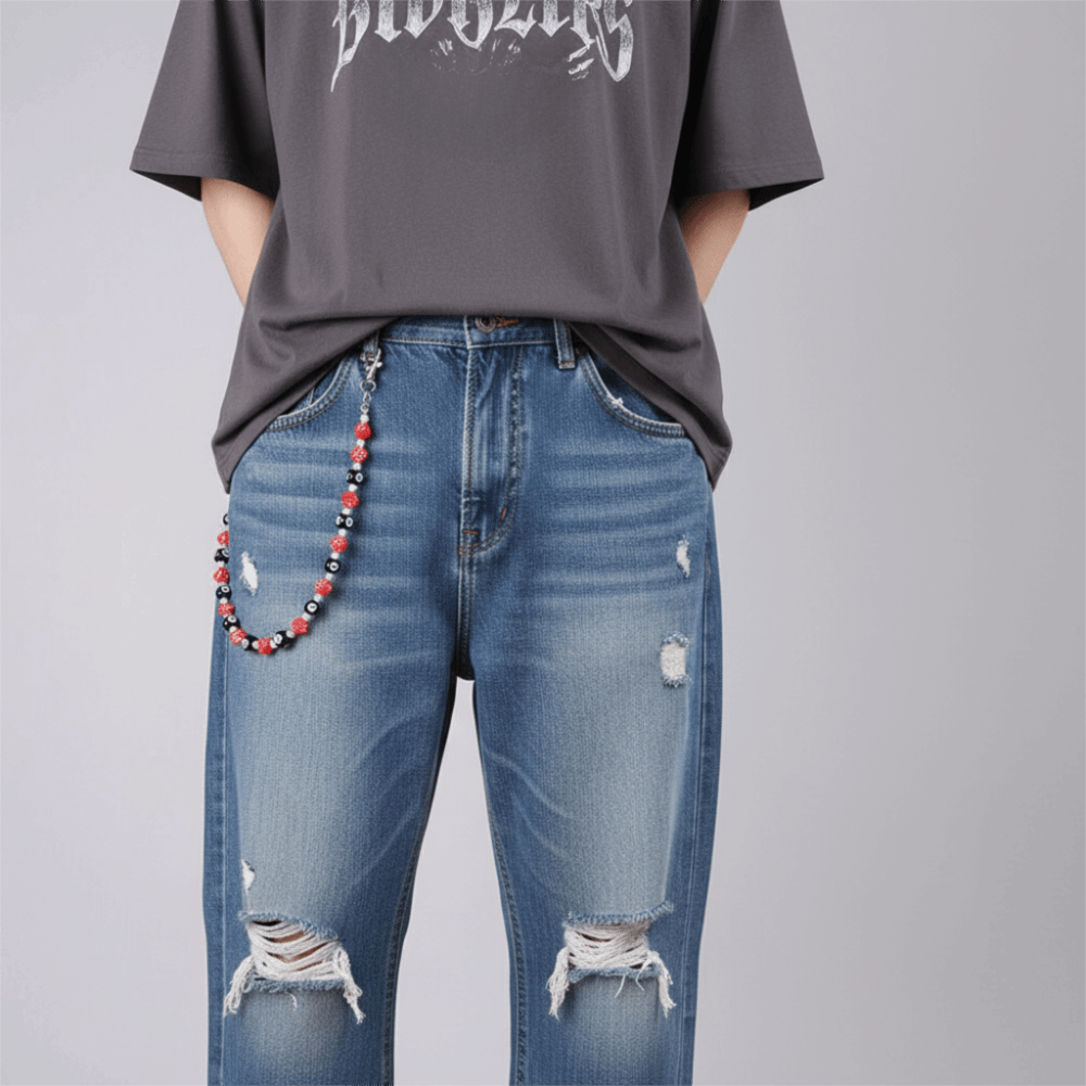 Chaîne de jeans colorée en for - Women Bags Jeans avis et prix