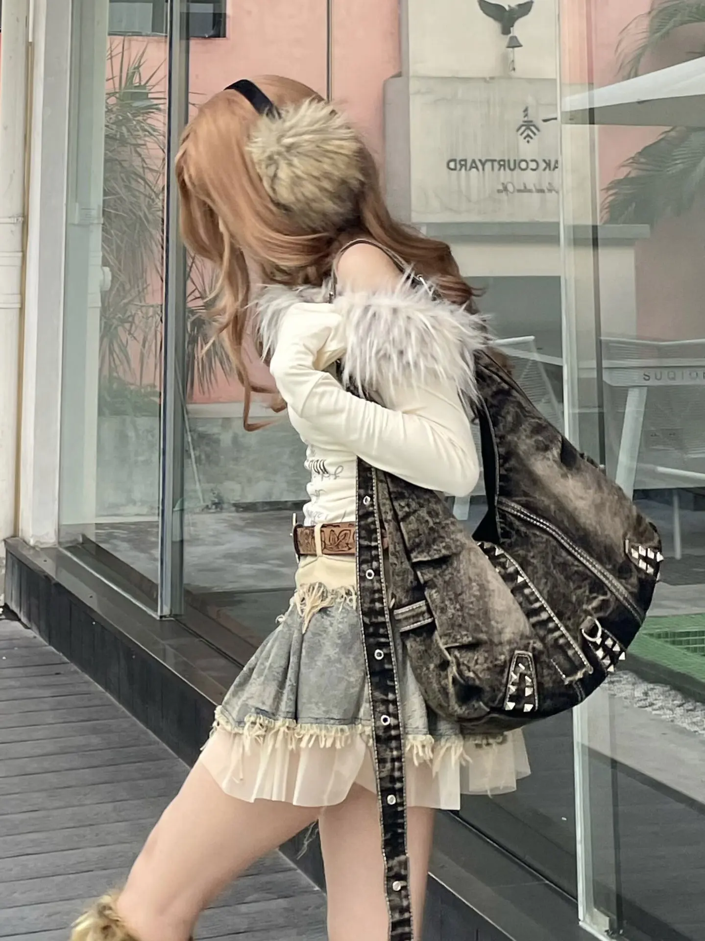 Sac à bandoulière en Denim dél - Women Bags Jeans avis et prix