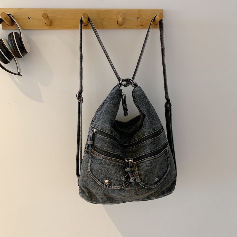 Sac fourre-tout en jean délavé - Women Bags Jeans avis et prix