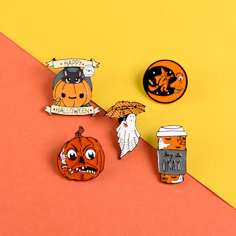 Broche en émail Halloween pour - Women Bags Jeans avis et prix