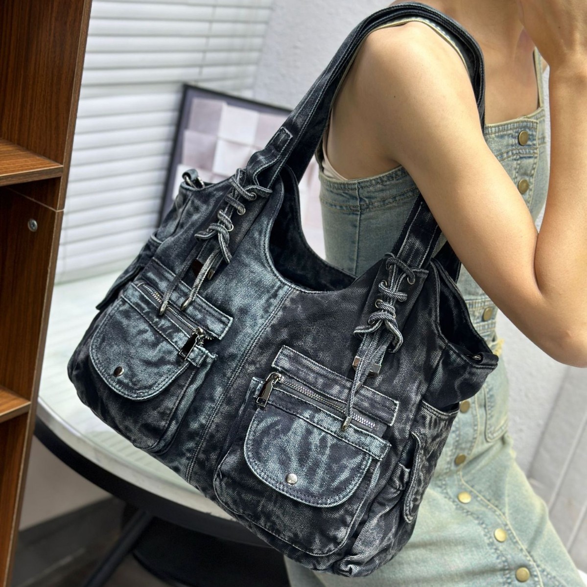 Sac en jean femme Y2K Vintage  - Women Bags Jeans avis et prix