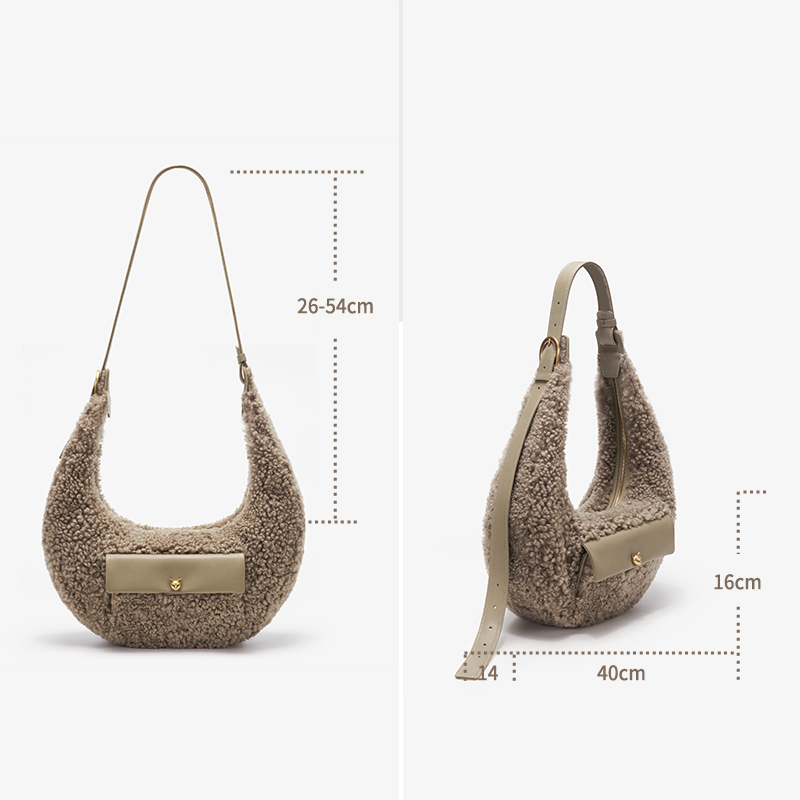 Sac à bandoulière semi-circula - Women Bags Offers avis et prix