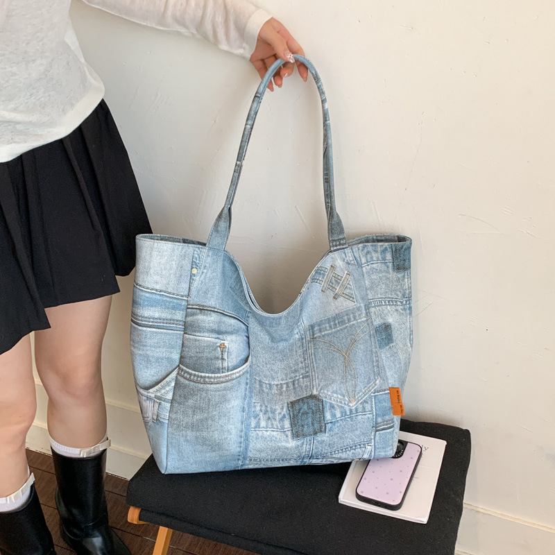 Sac à main en jean SHELKSBAG p - Women Bags Jeans avis et prix