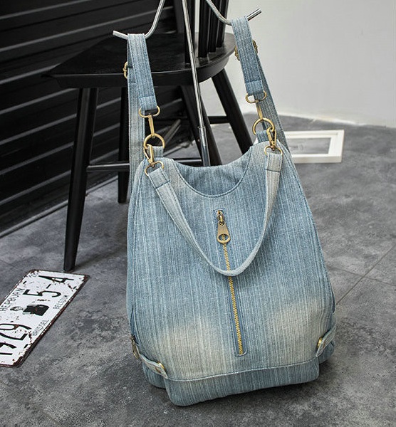 Grand sac à bandoulière en den - Women Bags Jeans avis et prix