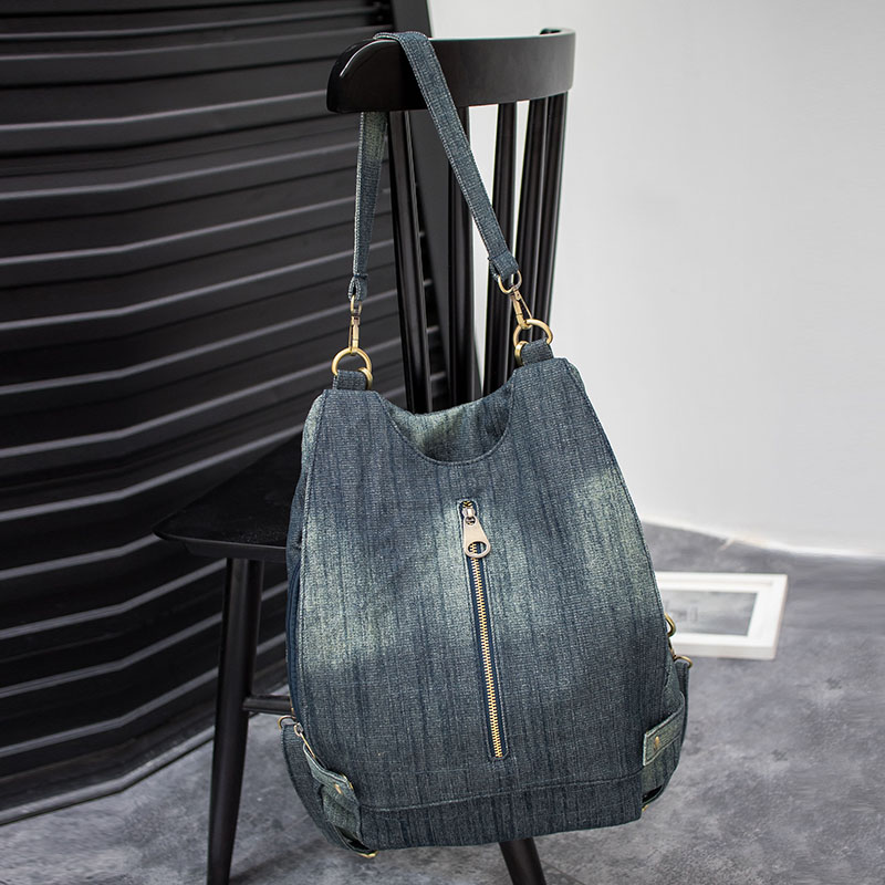 Grand sac à bandoulière en den - Women Bags Jeans avis et prix