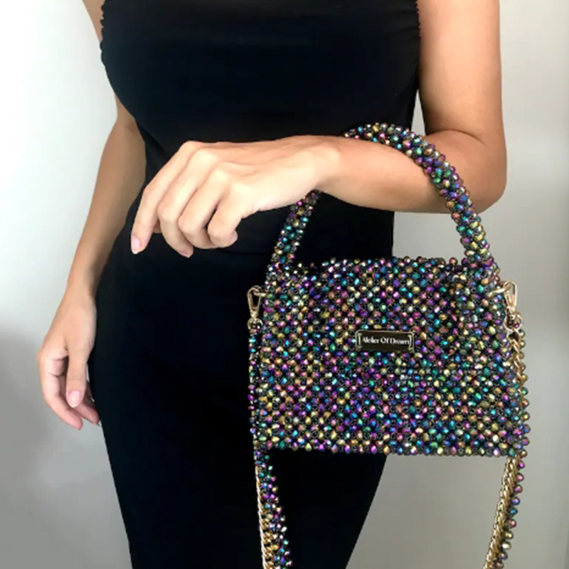 Sac à main perlé en cristal co - Women Bags Wholesale avis et prix