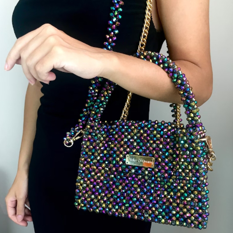 Sac à main perlé en cristal co - Women Bags Wholesale avis et prix