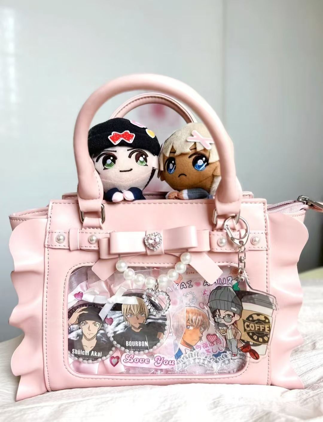 Harajuku carré rose Ita sac fe - Women'S Vegan Bags avis et prix