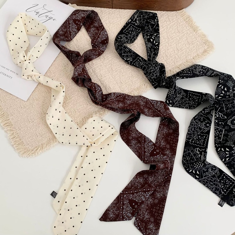 Écharpe longue à pois pour fem - Women'S Vegan Bags avis et prix