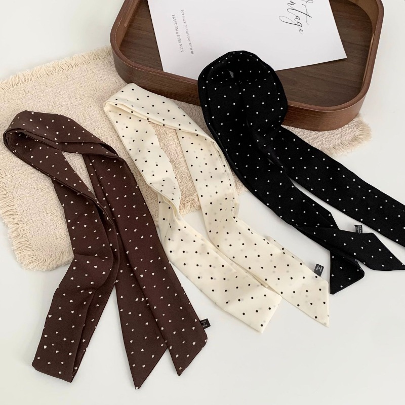 Écharpe longue à pois pour fem - Women'S Vegan Bags avis et prix