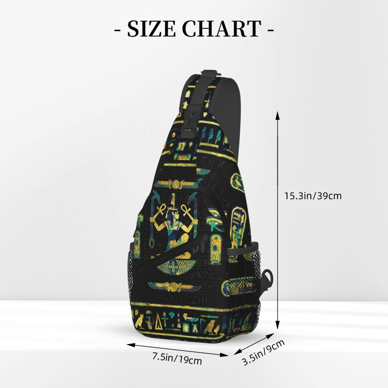 Hiéroglyphes égyptiens doré in - Women Bags India avis et prix